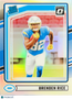 2024 Panini Donruss Optic Prizm Brenden Rice #382 Silver Holo