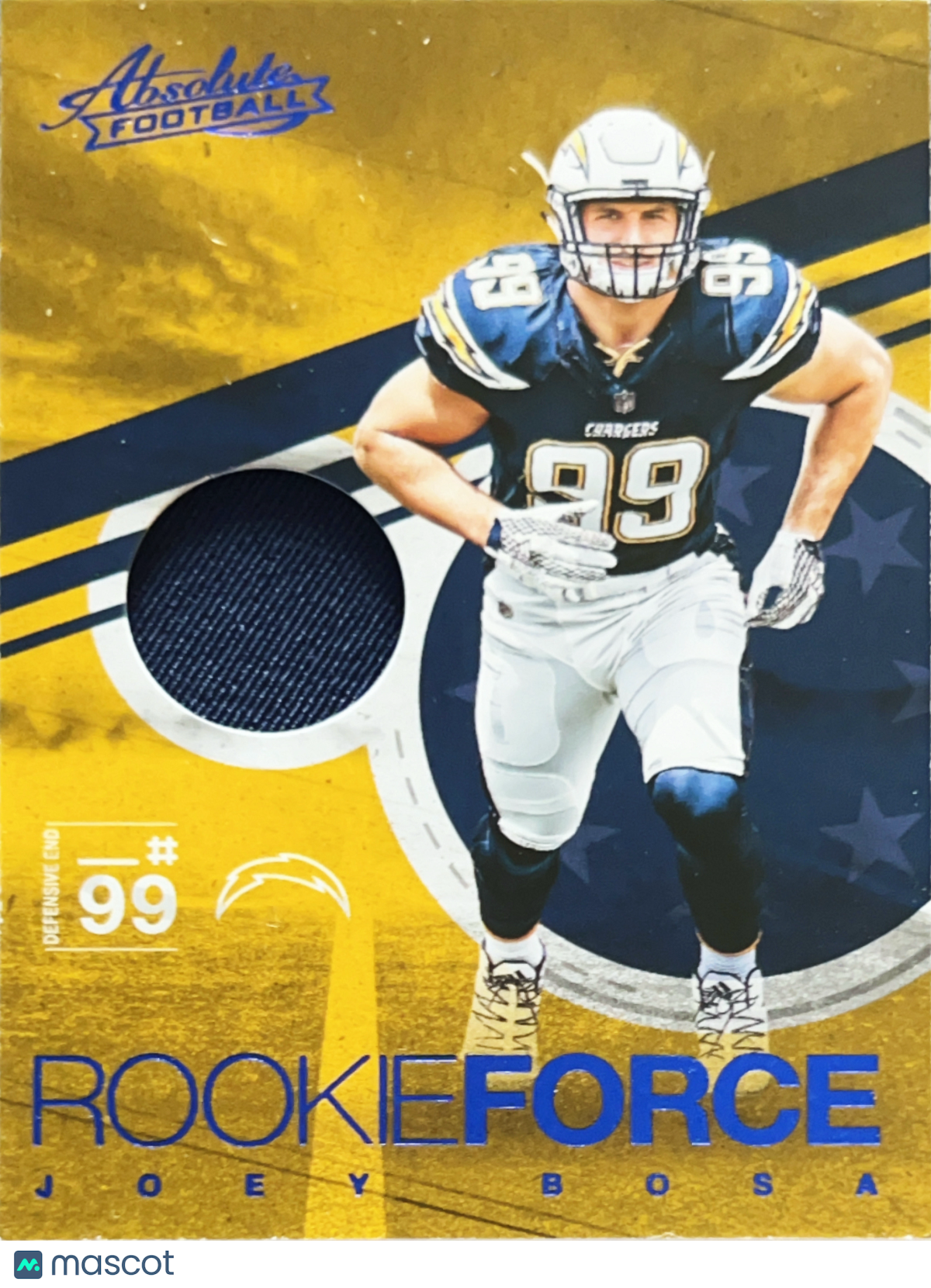 2016 Panini Absolute Football Rookie Force Joey Bosa #19