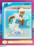 2024 Panini Donruss Cornelius Johnson #377 Purple