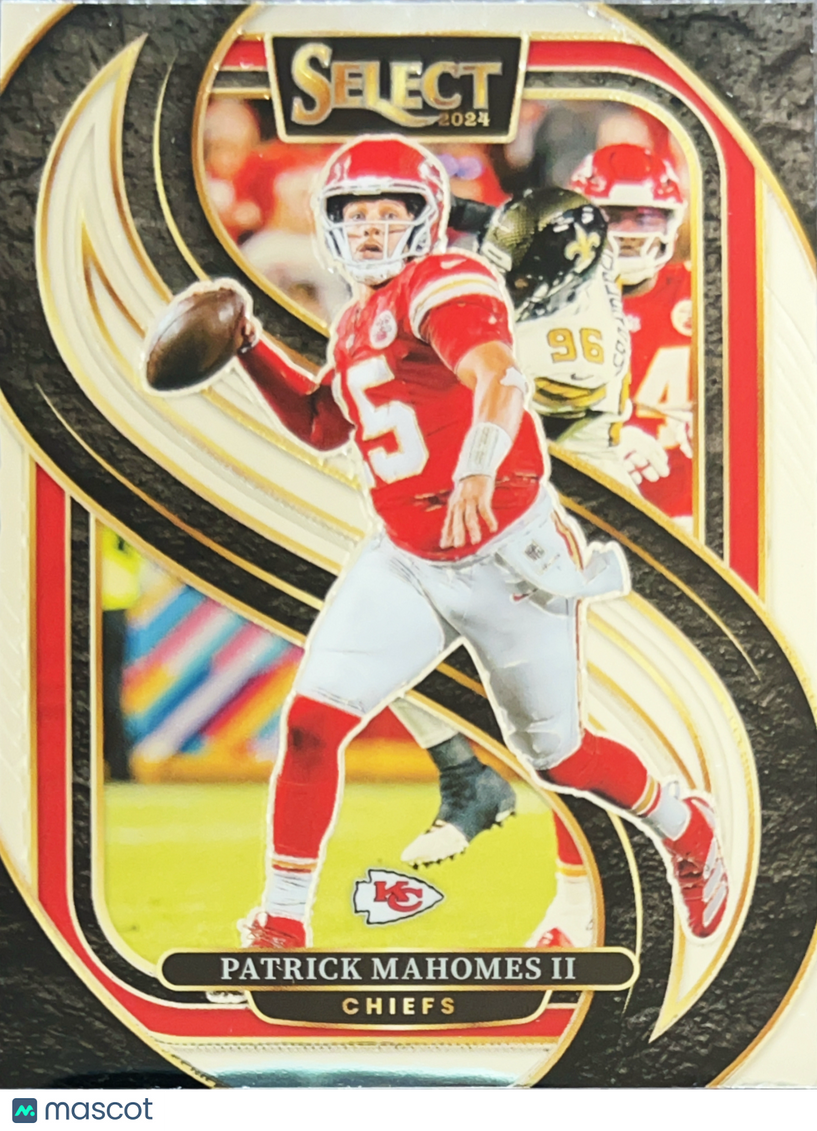 2025 Panini Select Football Premier Level Patrick Mahomes II #120