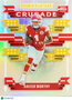 2024 Panini Rookies & Stars Crusade Xavier Worthy #C-XWY Silver Prizm RC