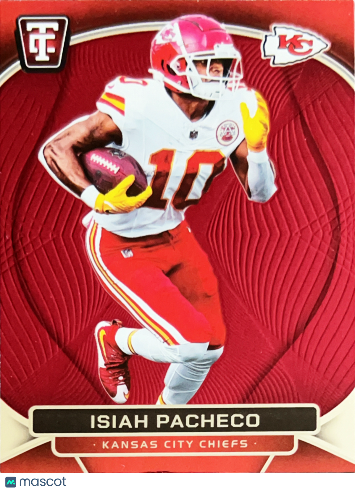 2025 Panini Totally Certified Isiah Pacheco #44 Red