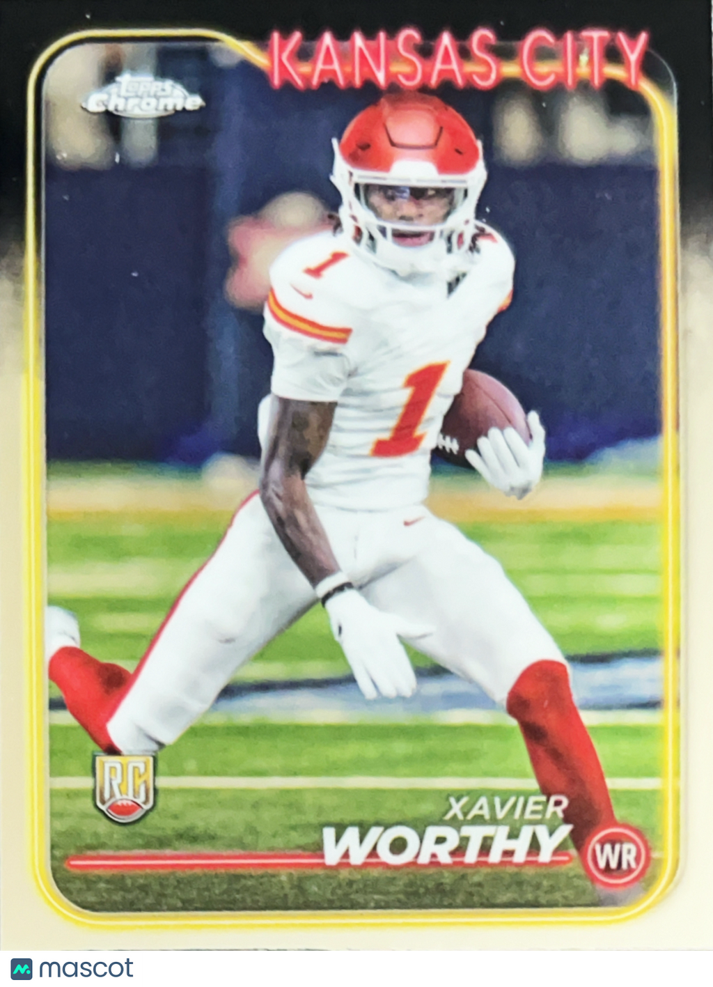 2024 Topps Chrome Xavier Worthy #208 RC