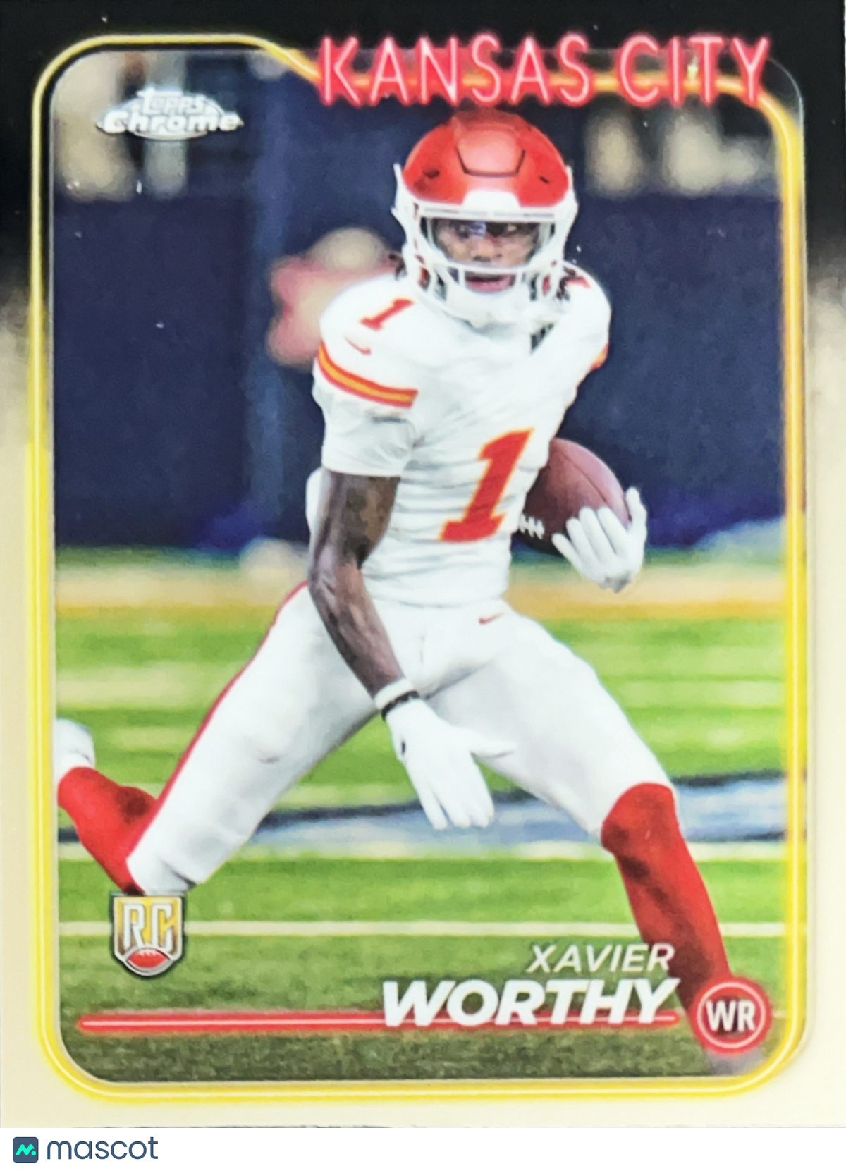 2024 Topps Chrome Xavier Worthy #208 RC