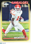 2024 Topps Chrome Xavier Worthy #208 RC