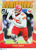 2024 Panini Donruss Dominators Chris Jones #12 Holo