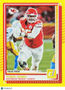 2025 Panini Donruss Football Chris Jones #106 Press Proof Yellow