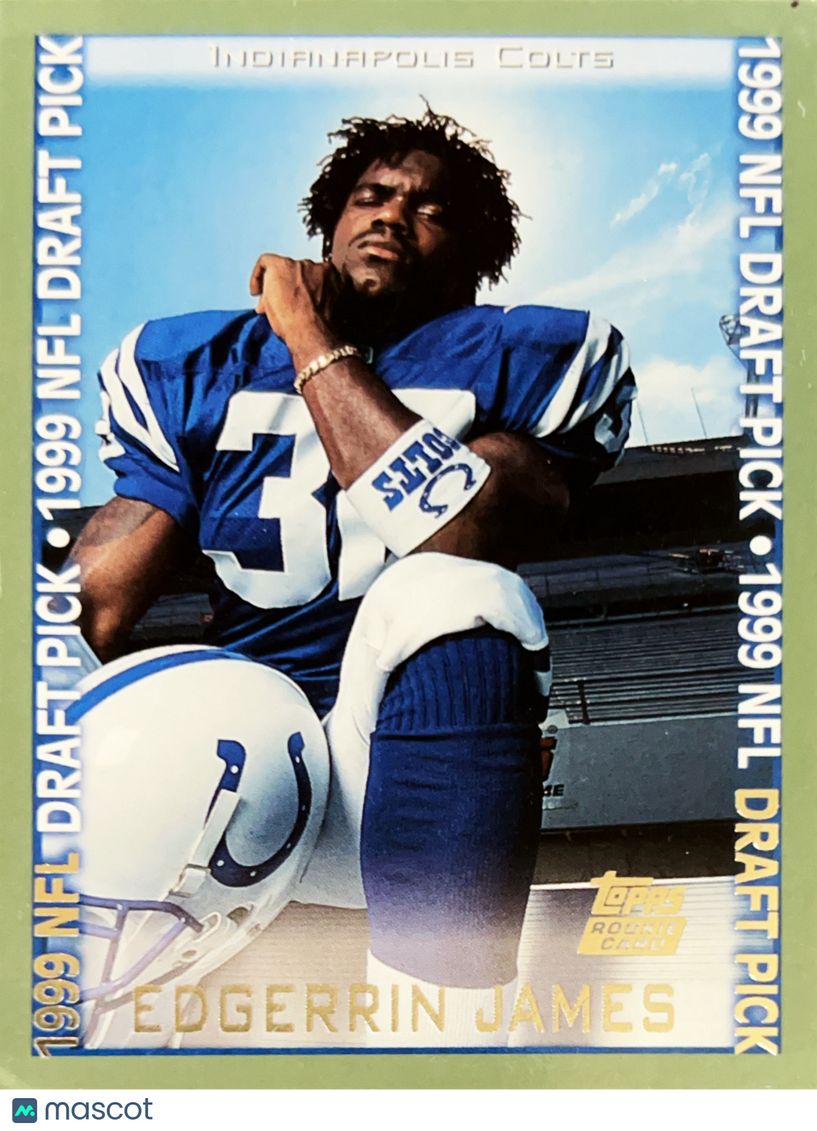 1999 Topps Edgerrin James #339