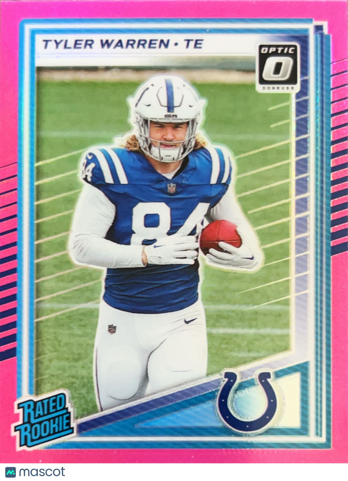 2025 Panini Donruss Optic Tyler Warren #337 Pink