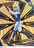 2025 Panini Revolution Football Tyler Warren #247 Sunburst RC