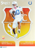 2025 Panini Select Select Certified Adonai Mitchell #18 RC