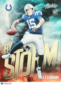 2025 Panini Absolute Football By Storm Riley Leonard #14 RC