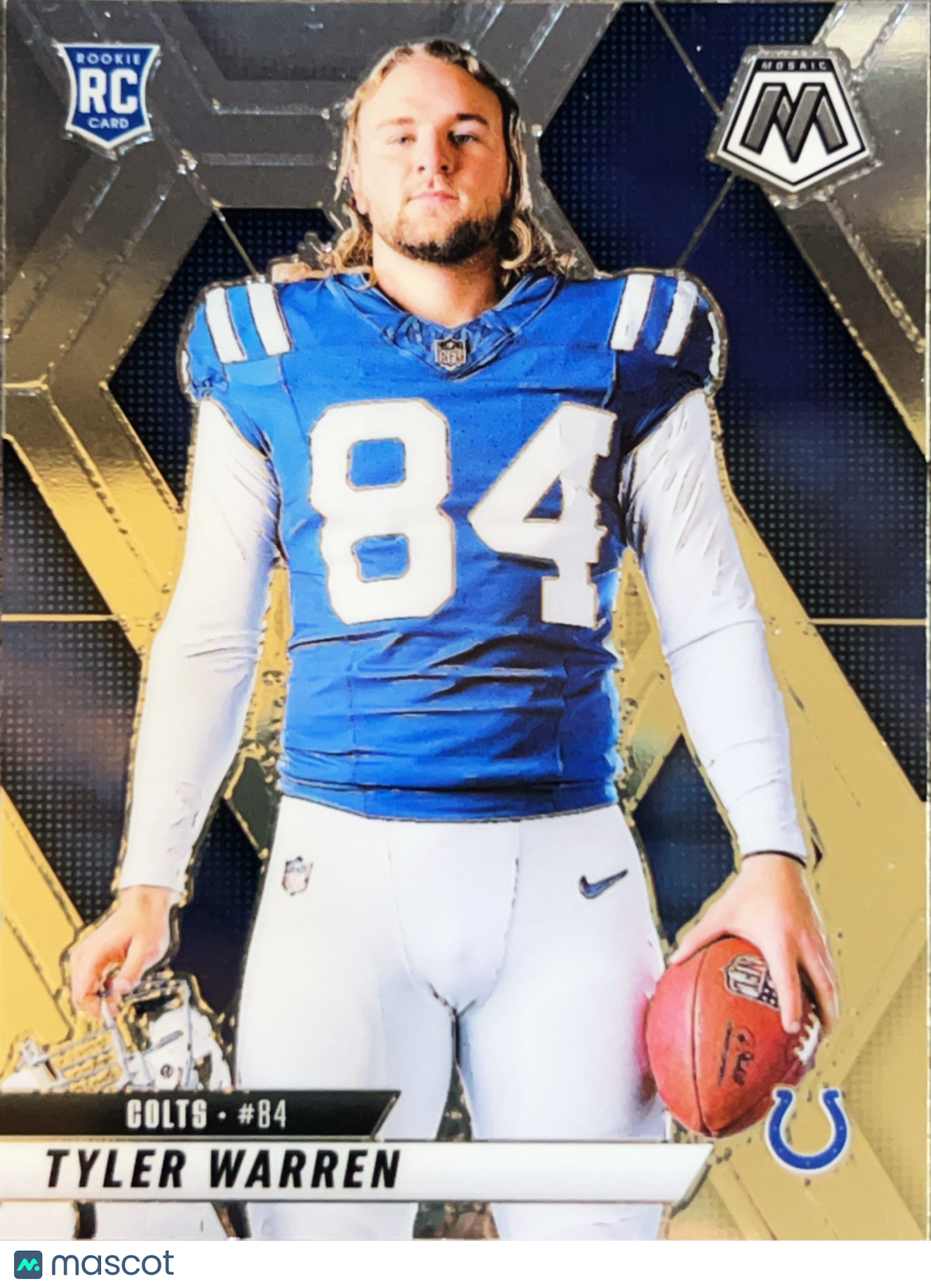 2025 Panini Mosaic Tyler Warren #281 RC