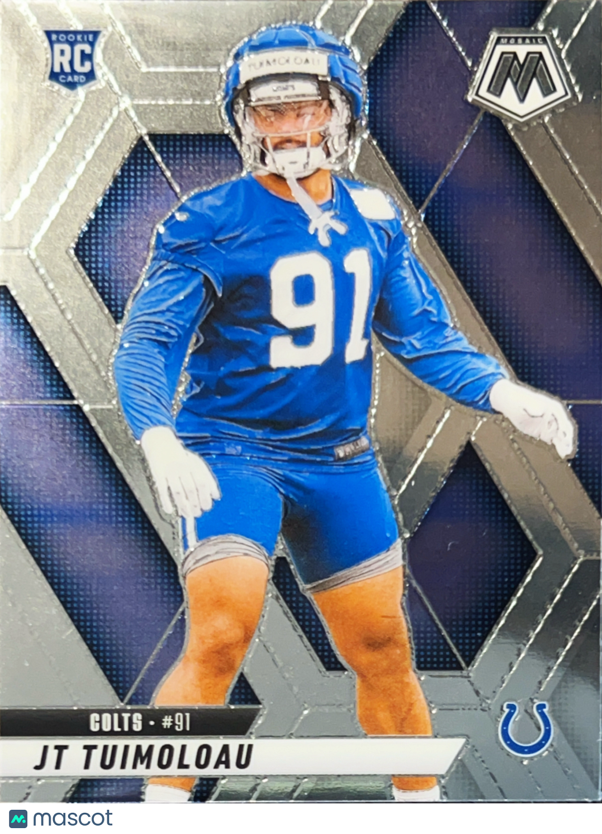 2025 Panini Mosaic Football JT Tuimoloau #387 RC /