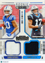 2025 Panini Contenders Football Adonai Mitchell Xavier Legette #DS-6 Dual Jersey