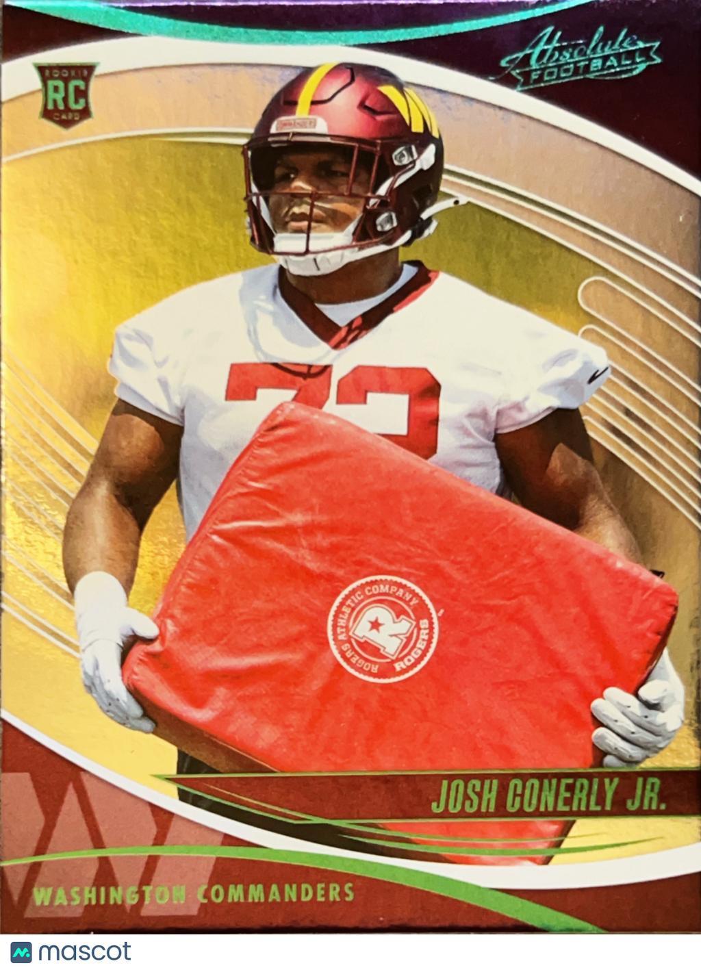 2025 Panini Absolute Football Josh Conerly Jr. #145 Green RC