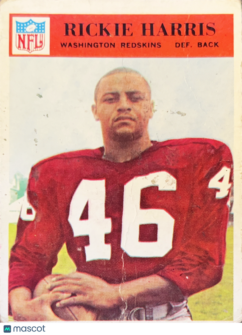1966 Philadelphia Football Rickie Harris #184