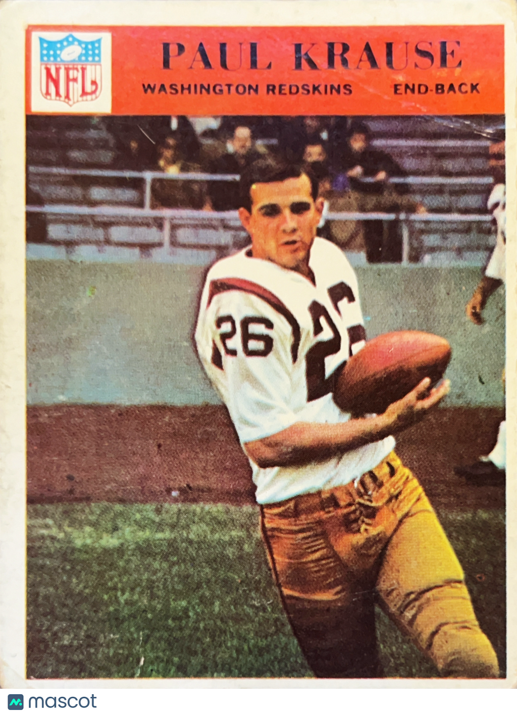 1966 Philadelphia Paul Krause #186