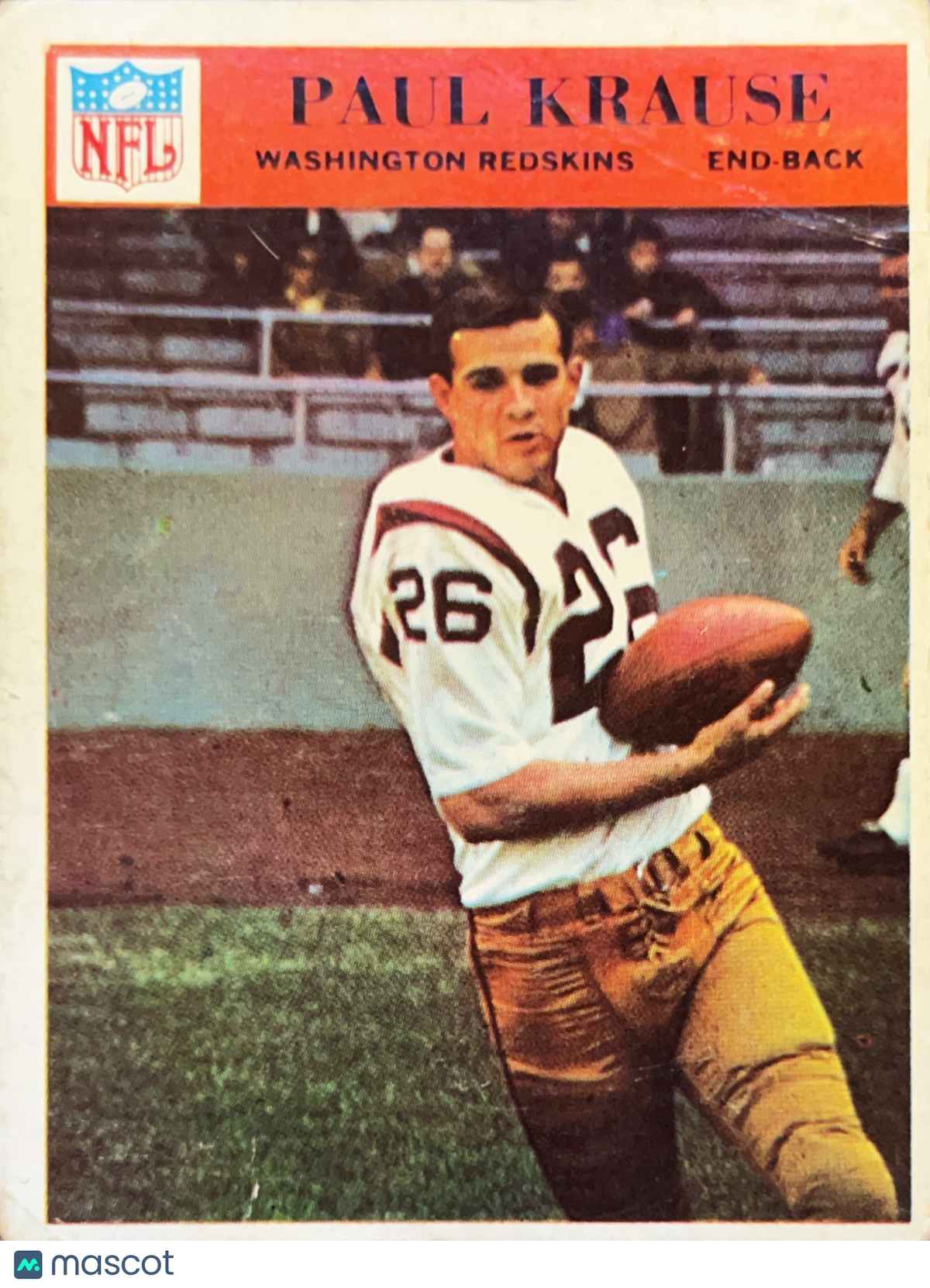 1966 Philadelphia Paul Krause #186