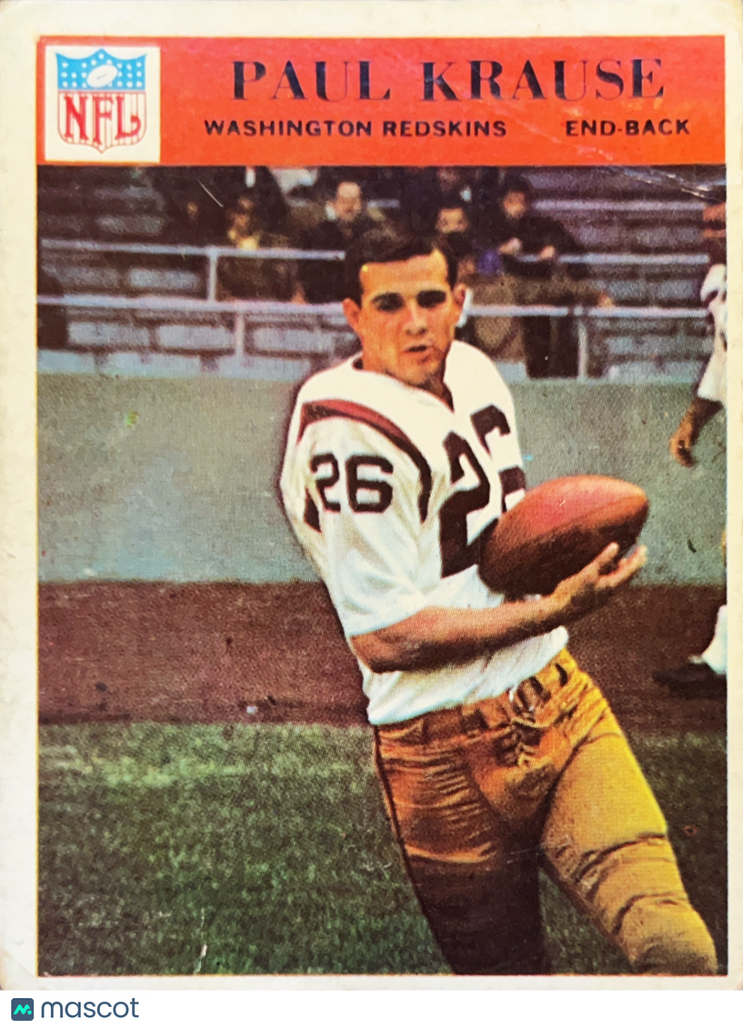 1966 Philadelphia Paul Krause #186