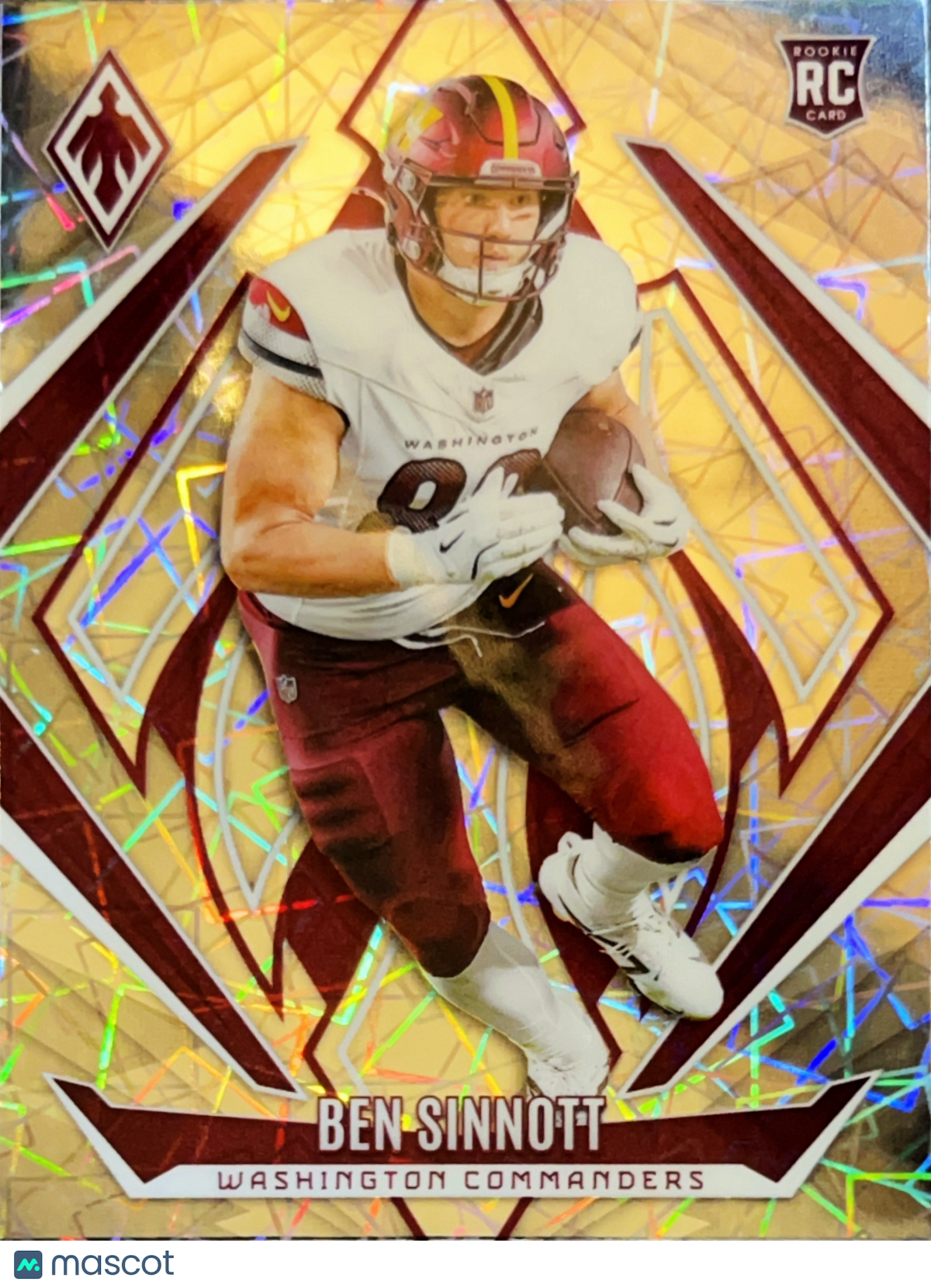 2025 Panini Phoenix Football Ben Sinnott #157 Lazer RC
