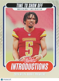 2024 Panini Absolute Football Introductions Jayden Daniels #I-JDS