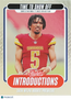 2024 Panini Absolute Football Introductions Jayden Daniels #I-JDS