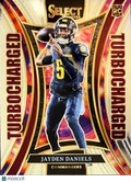 2025 Panini Select Turbocharged Jayden Daniels #12 RC