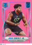 2025 Panini Donruss Elite Josh Conerly Jr. #183 FOTL Pink /13 RC