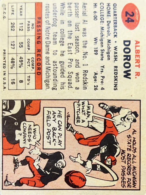 1957 Topps Al Dorow #24