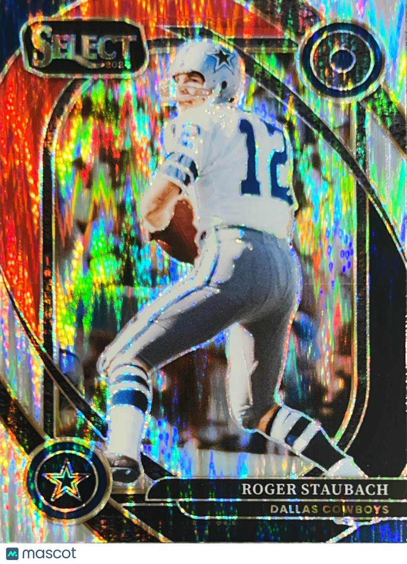 2025 Panini Select Prizm Roger Staubach #290 Club Level