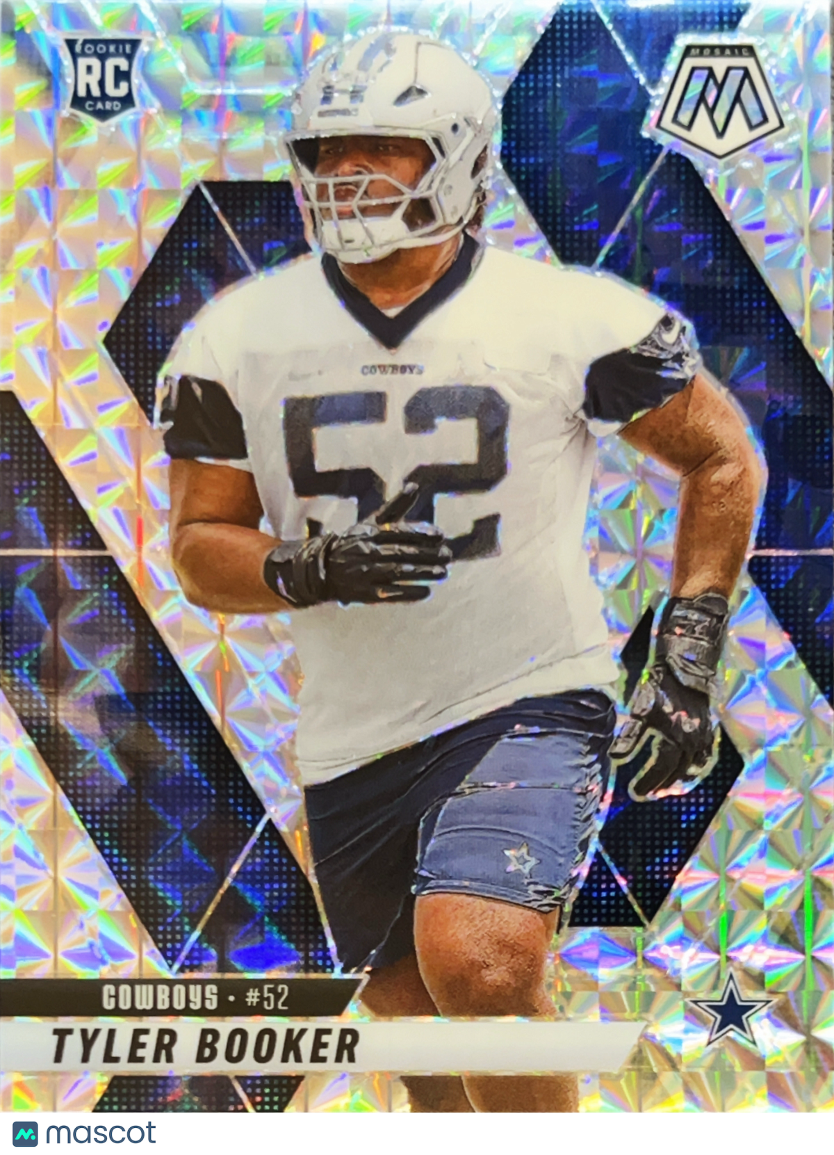 2025 Panini Mosaic Prizm Tyler Booker #348 Silver RC
