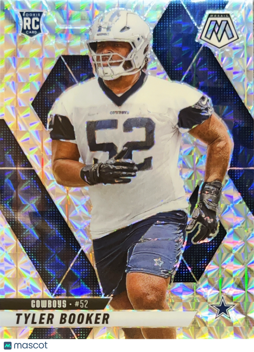 2025 Panini Mosaic Prizm Tyler Booker #348 Silver RC