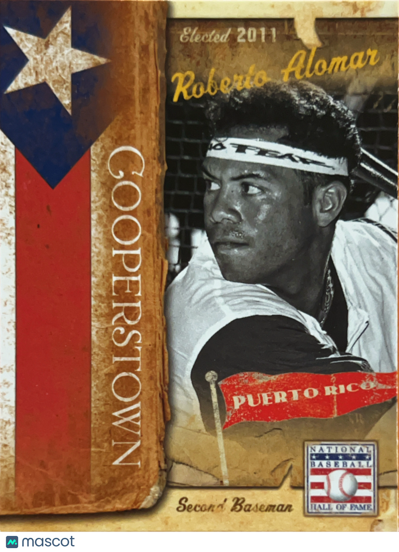 2013 Panini Cooperstown Roberto Alomar #4 International Play