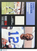 2001 Fleer Tradition Rookie Retro Threads Quincy Carter