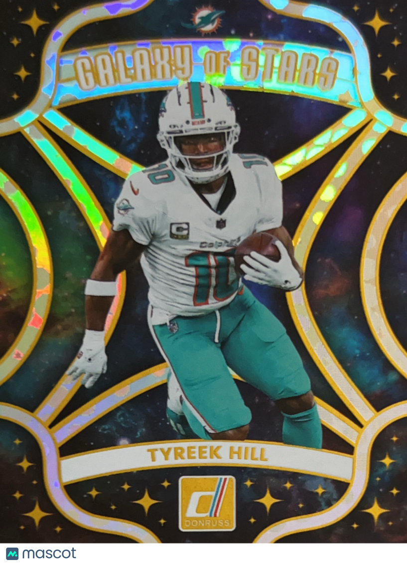 2025 Panini Donruss Galaxy of Stars Tyreek Hill #12 Holo