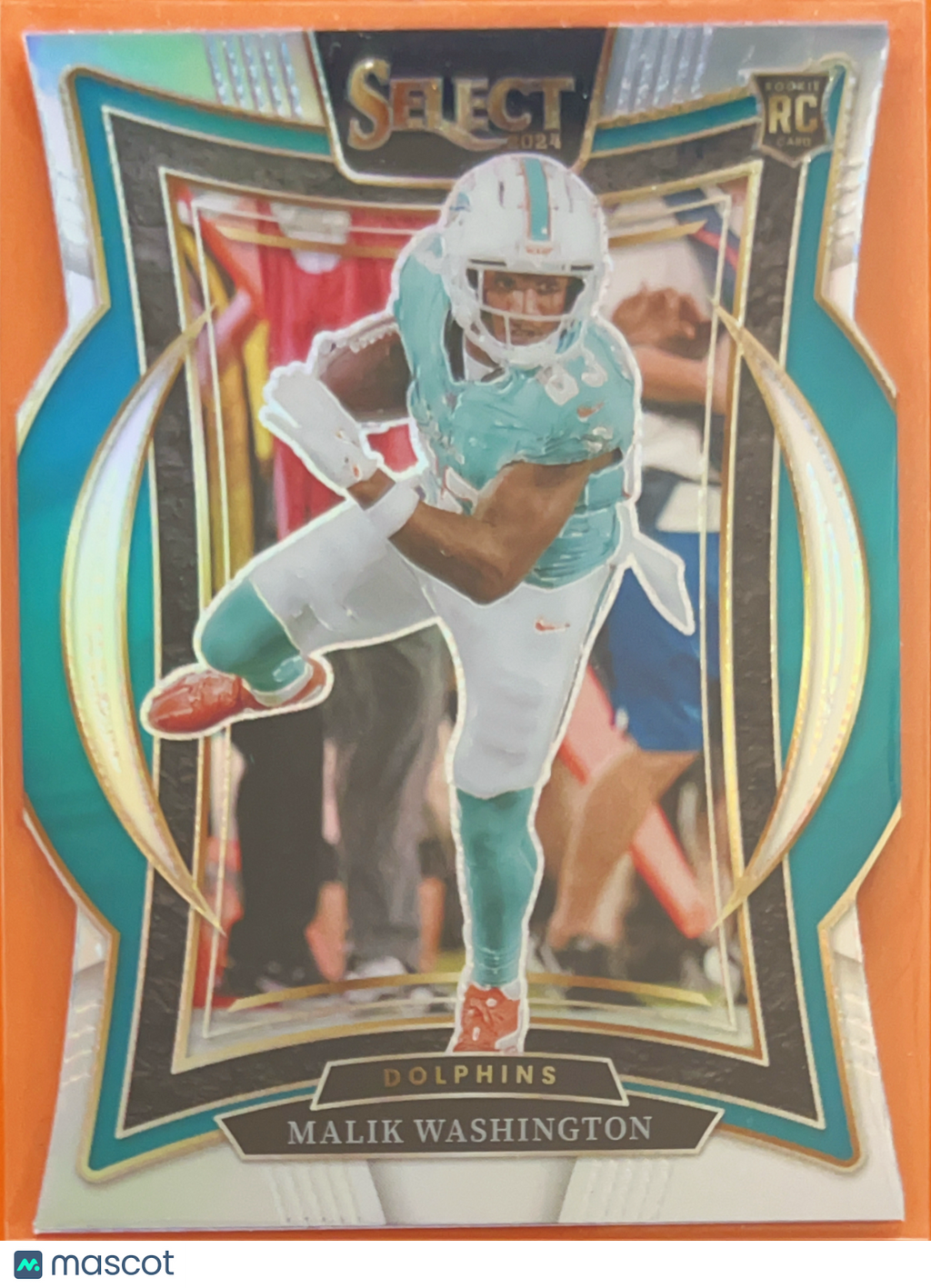2025 Panini Select Concourse Prizm Malik Washington #71 Diecut RC
