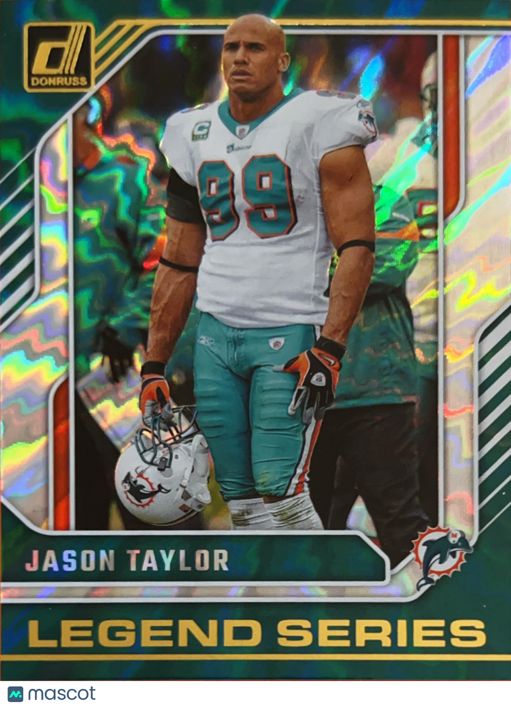 2024 Panini Donruss Legend Series Jason Taylor #16 Holo Wave
