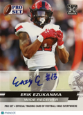 2022 Leaf Pro Set Erik Ezukanma #PSA-EE1 RC