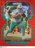 2021 Panini Prizm Mike Gesicki #106 Red Wave /149