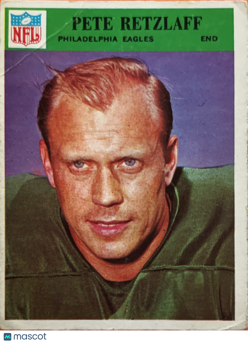 1966 Philadelphia Pete Retzlaff Pete Retzlaff #140