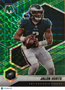 2021 Panini Mosaic Prizm Jalen Hurts #160 Green