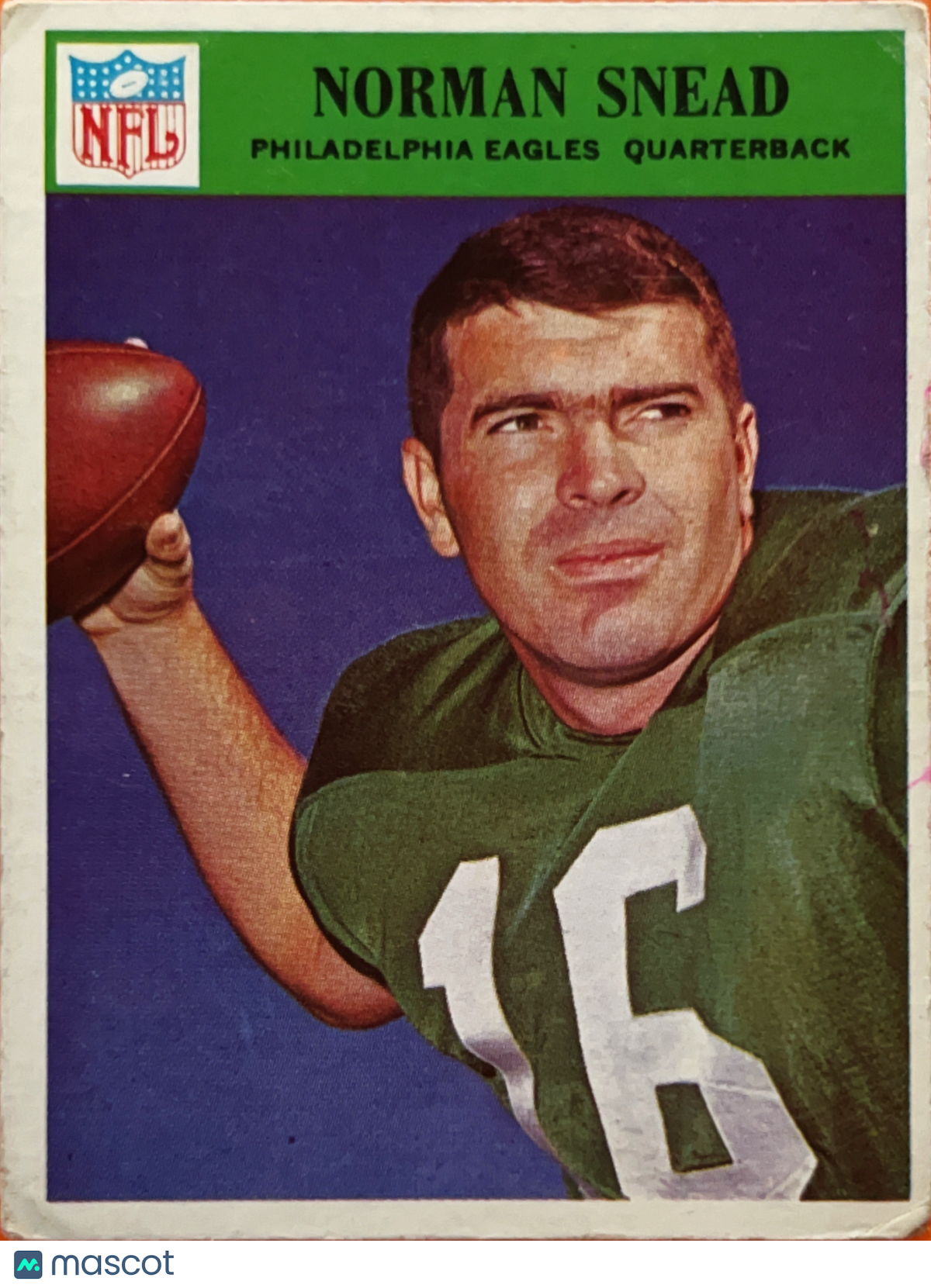 1966 Philadelphia Norman Snead #142