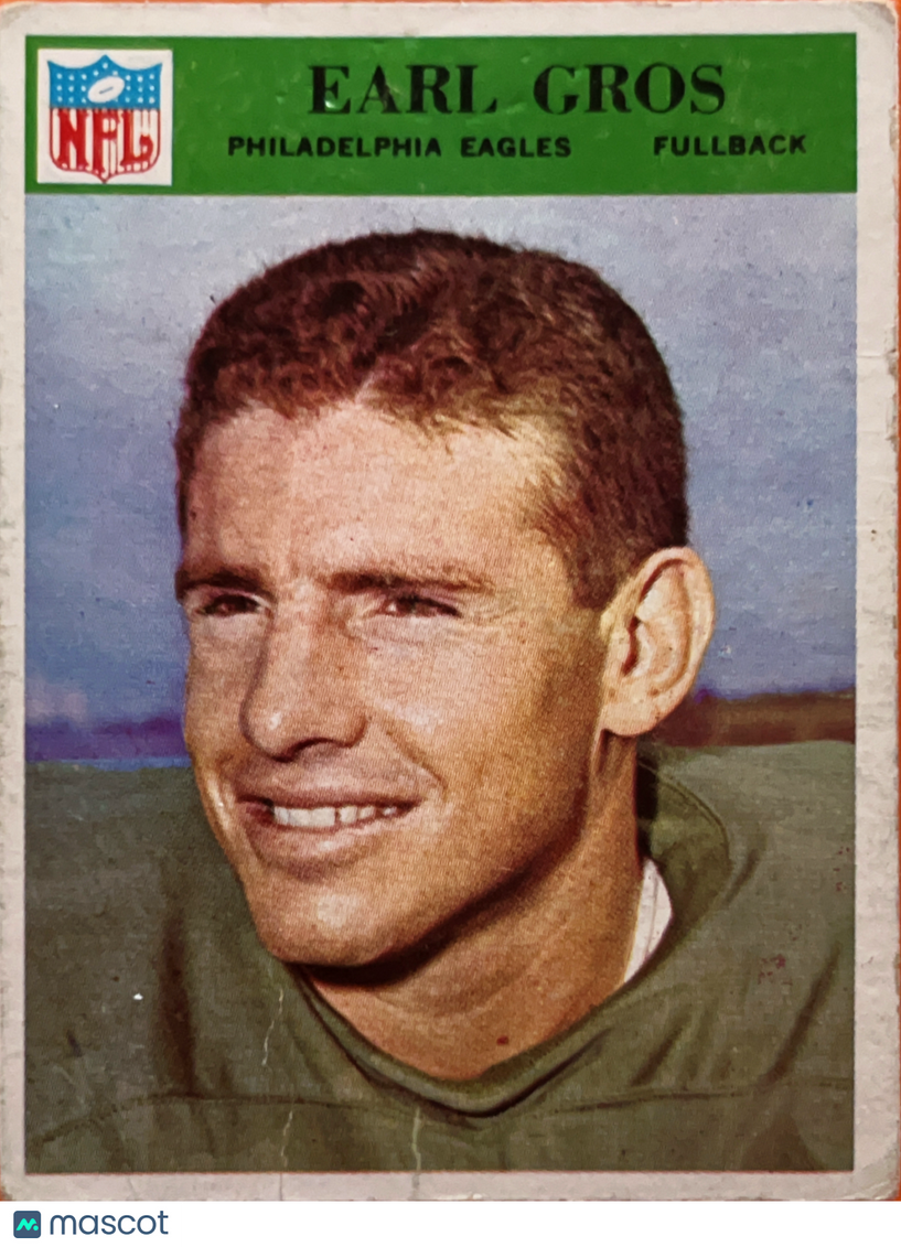 1966 Philadelphia Earl Gros #137