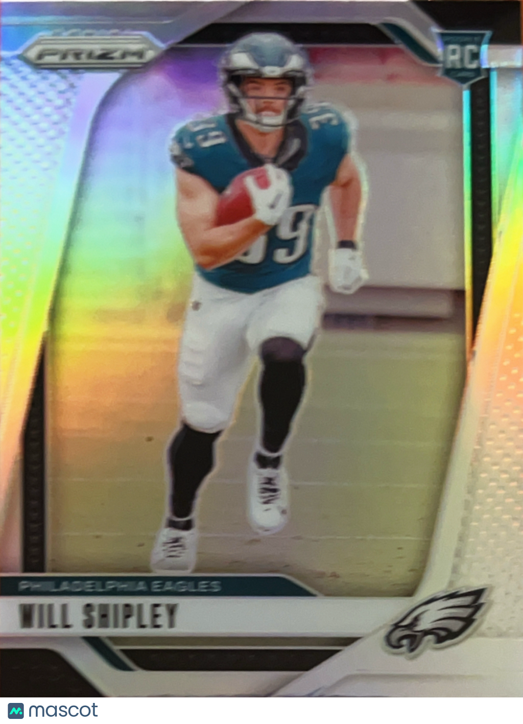 2024 Panini Prizm Will Shipley #397 Silver RC