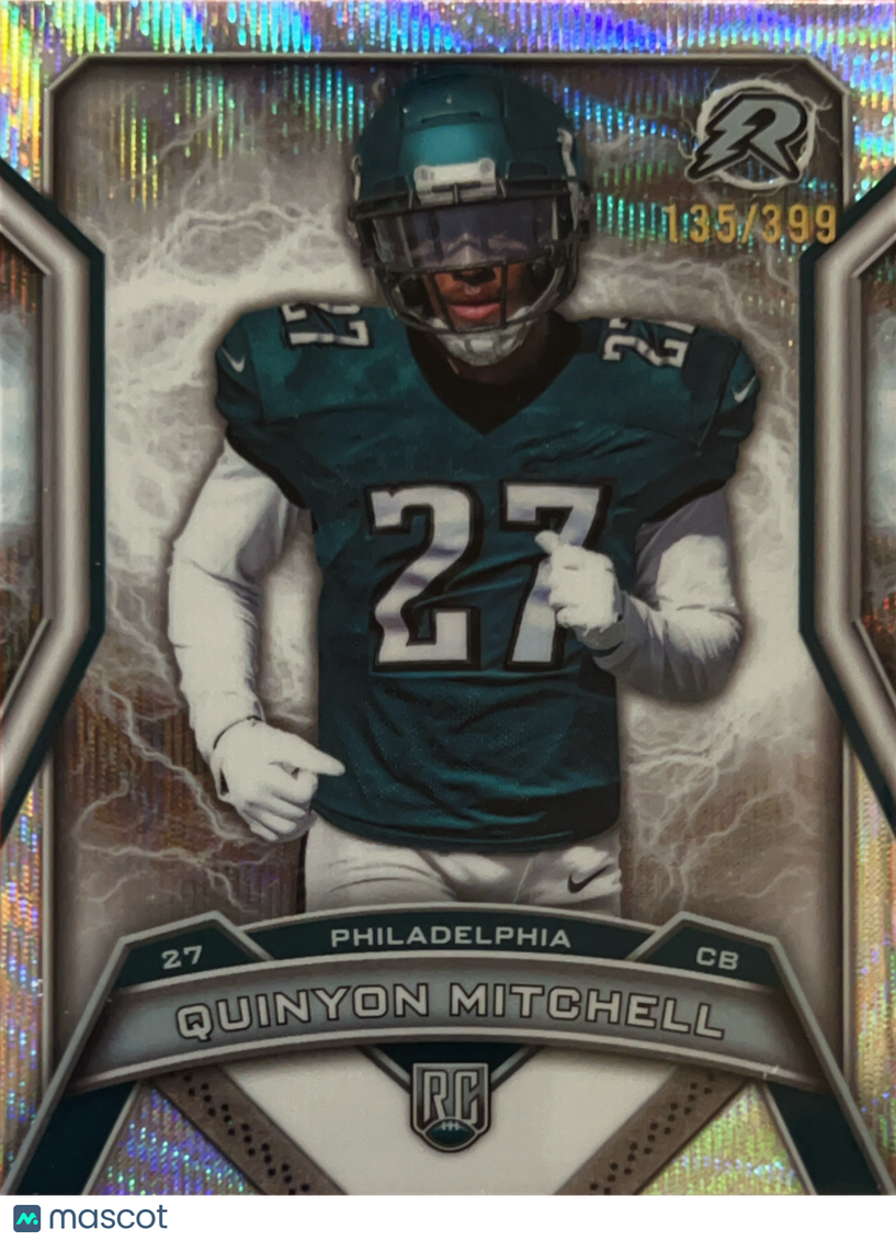 2025 Topps Resurgence Quinyon Mitchell #178 Surge Refractor /399 RC