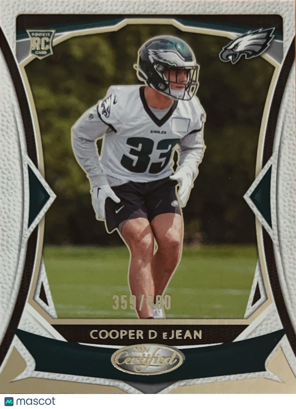 2024 Panini Certified Cooper DeJean #131 White /400 RC