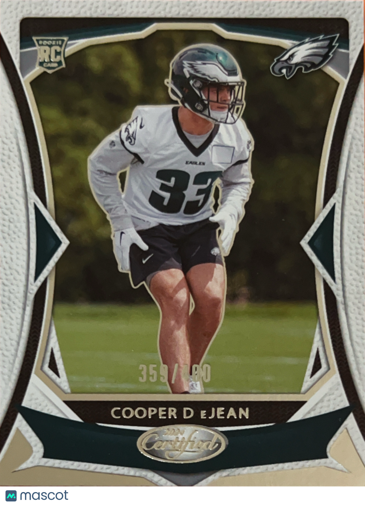 2024 Panini Certified Cooper DeJean #131 White /400 RC