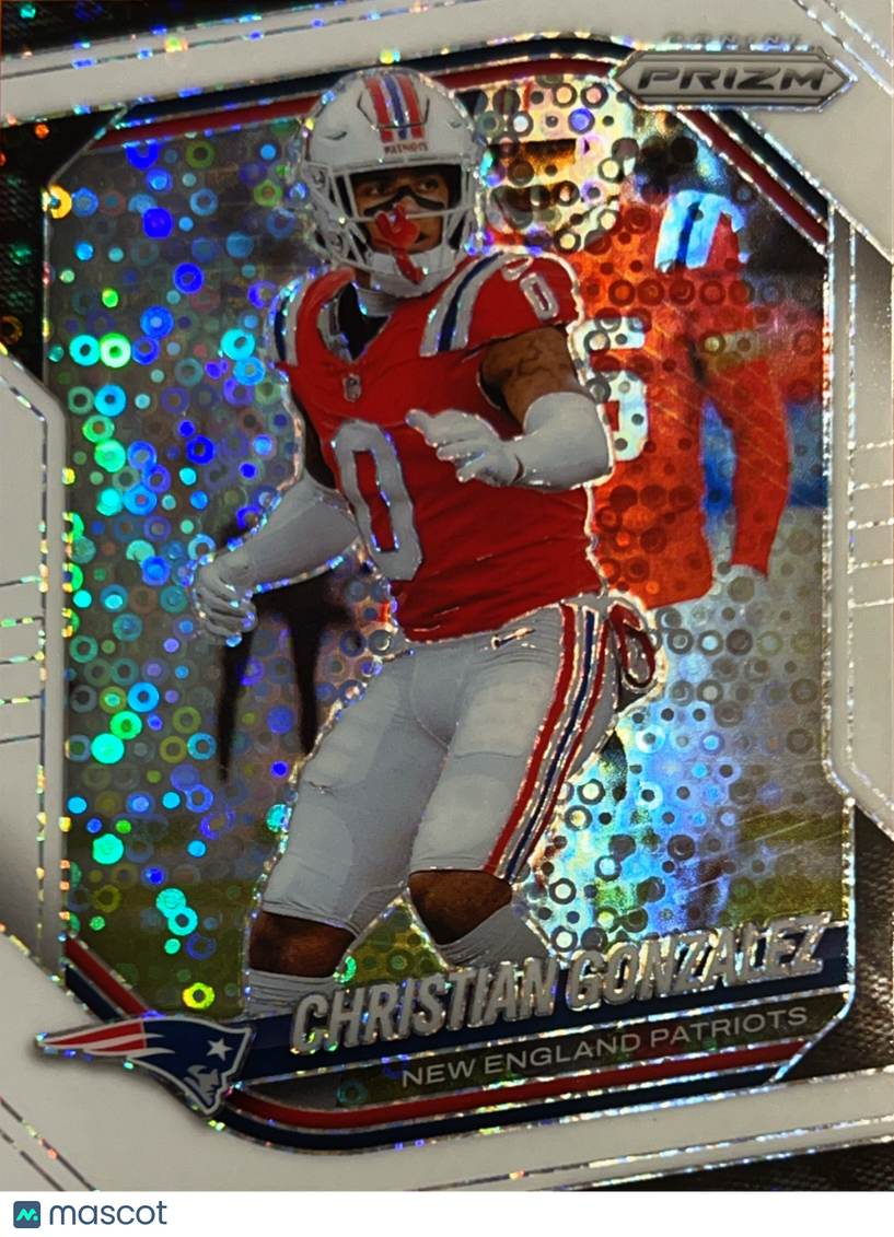 2025 Panini Prizm Christian Gonzalez #176 White Disco