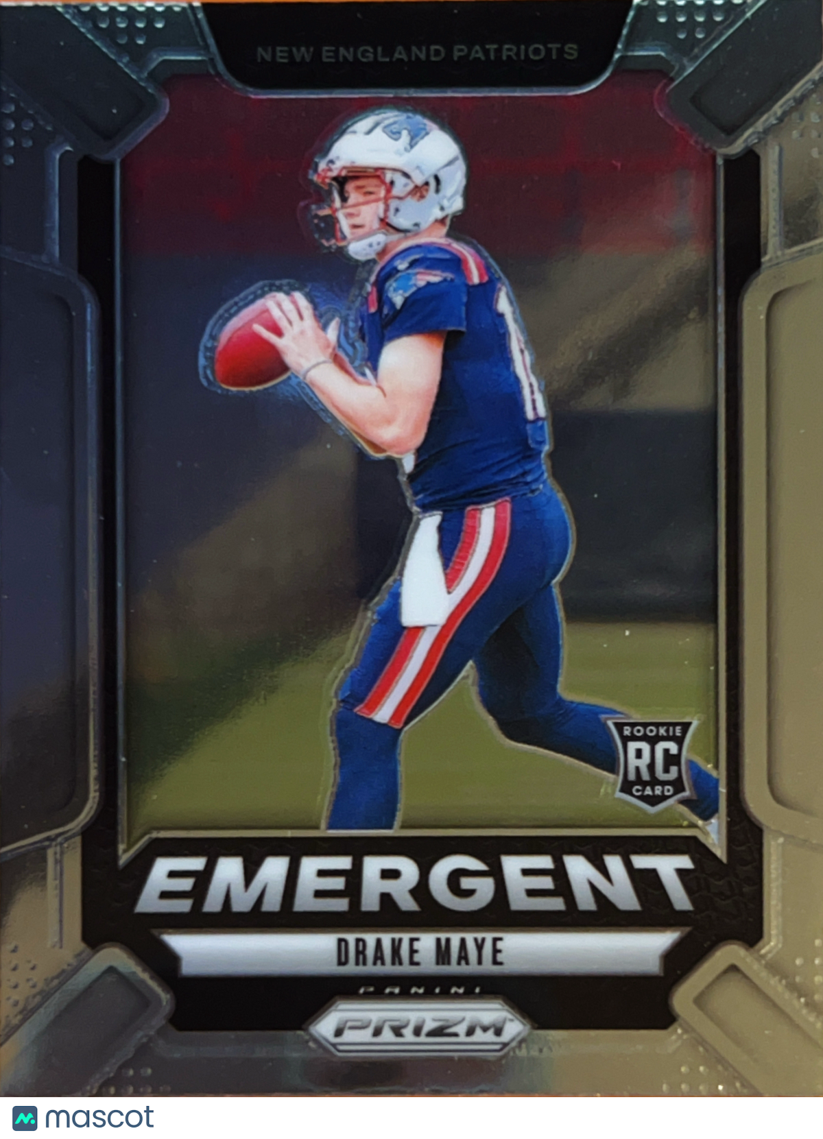 2024 Panini Prizm Emergent Drake Maye #4 RC